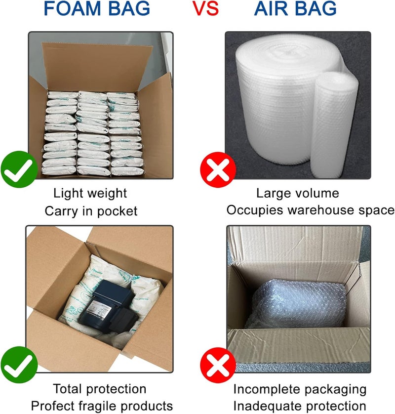 PAPEREZ Expanding Foam Packaging Expanding Packing Foam for PC, Fragile & Irregular Valuables Items, Electronics, Ceramics, 22"x27" Expandable Packing Foam for Shipping & Moving #80 (12 Pack) - Image 3